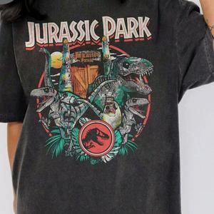 Retro Jurassic Park Shirt, Dinosaur Shirt, Jurassic World Birthday Shirt K790